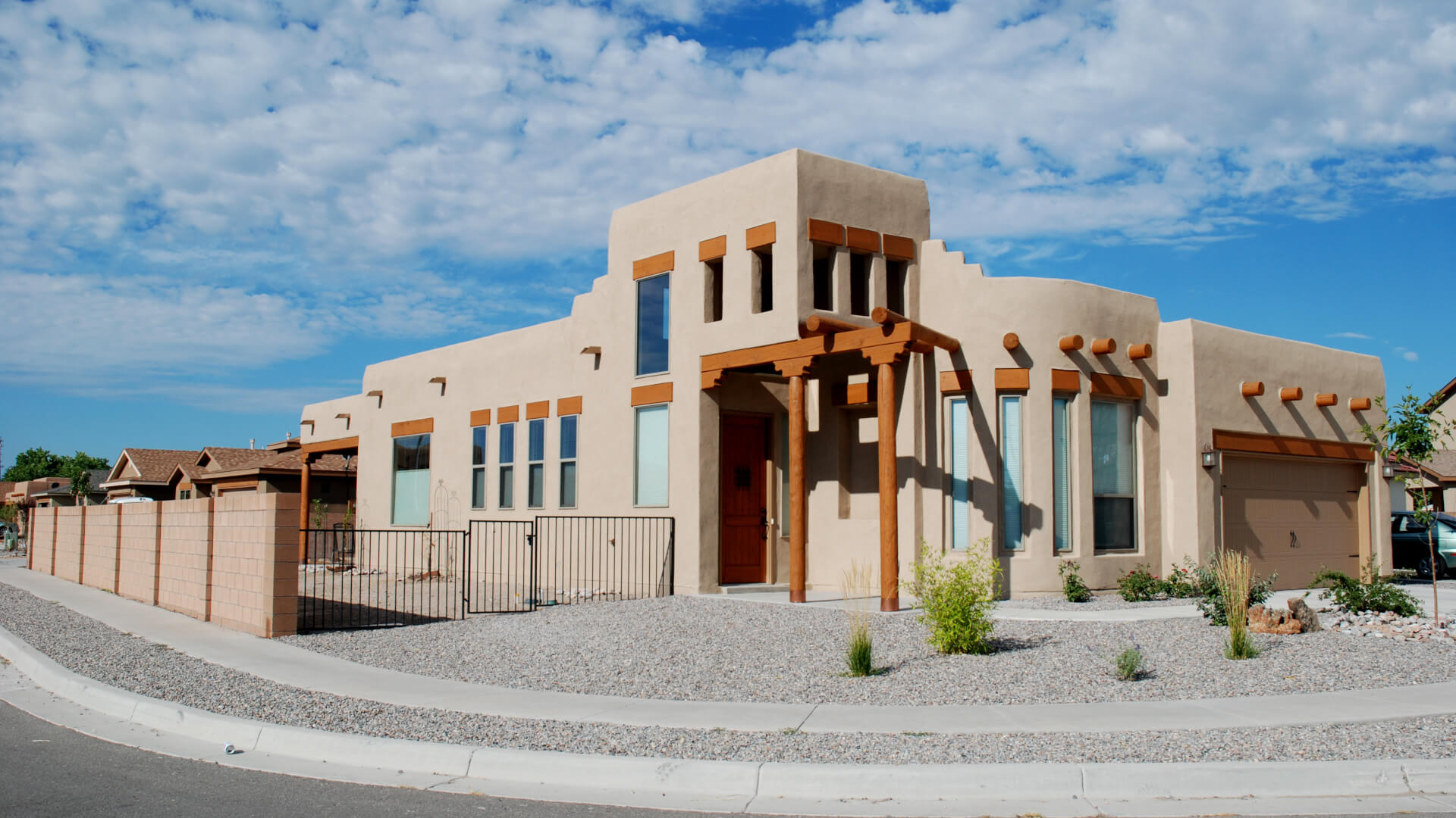 Southwestern home, Bernalillo, New Mexico