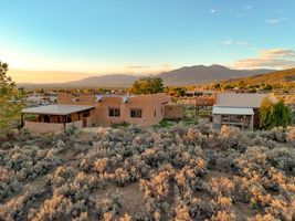 1417 Santa Cruz Road Taos NM Aerial Daytime