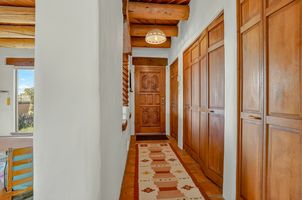 1417 Santa Cruz Road Taos NM Entry Hallway