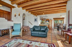 1417 Santa Cruz Road Taos NM Living Room
