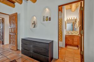 1417 Santa Cruz Road Taos NM Hallway Niches