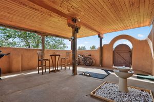 1417 Santa Cruz Road Taos NM Covered Patio