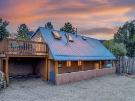 32 Valerio Road Exterior at Sunset
