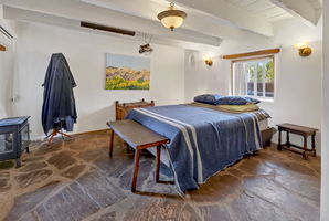 32 Valerio Road Bedroom with Flagstone Floor