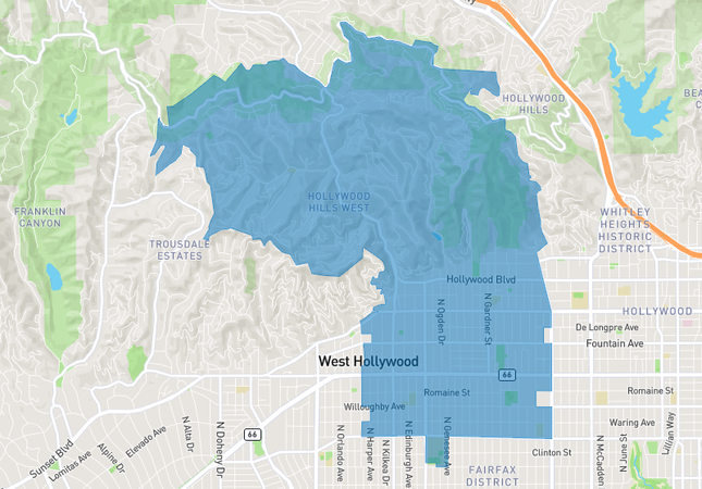 Hollywood Hills West