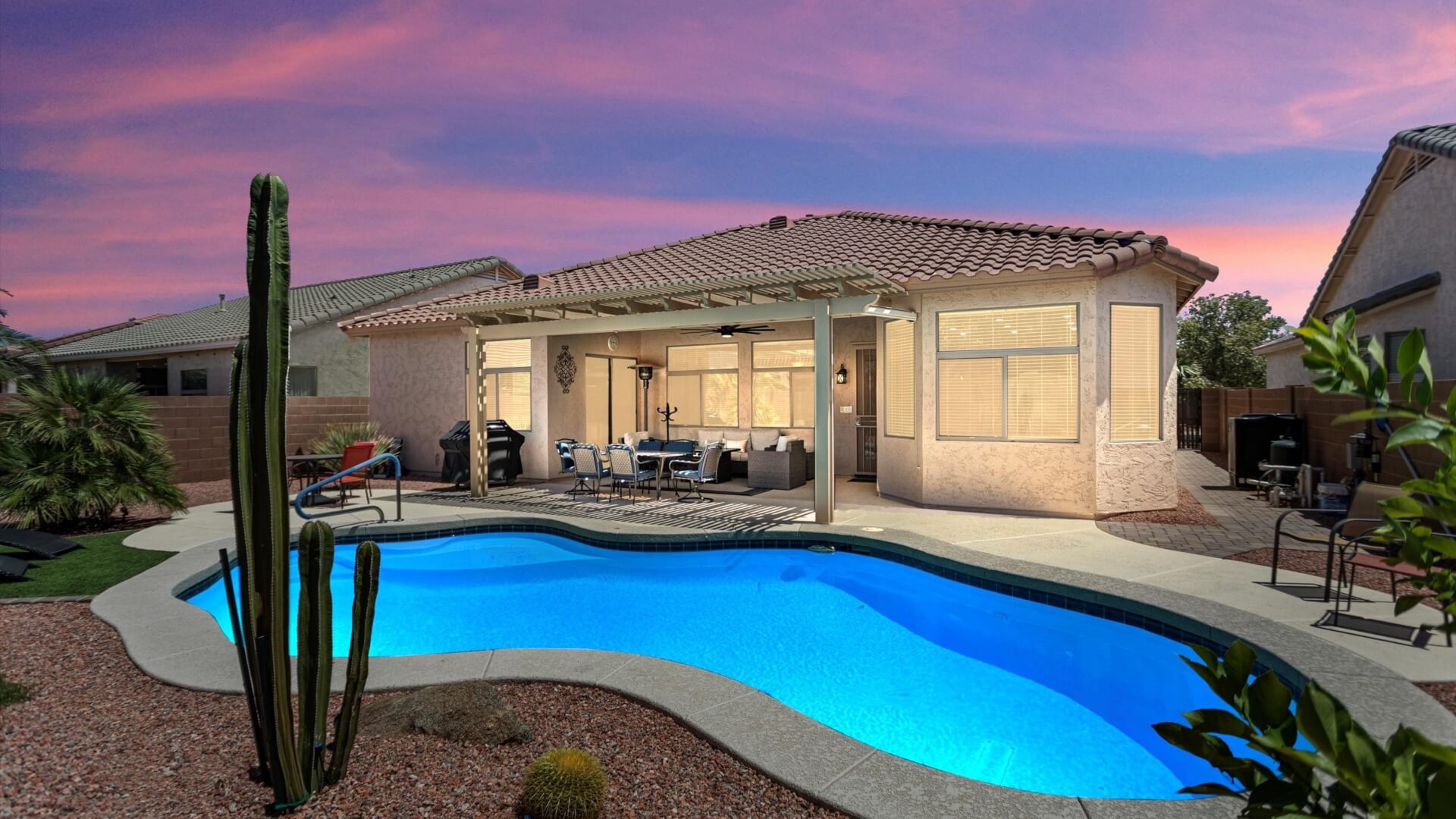 Pool at Sundown