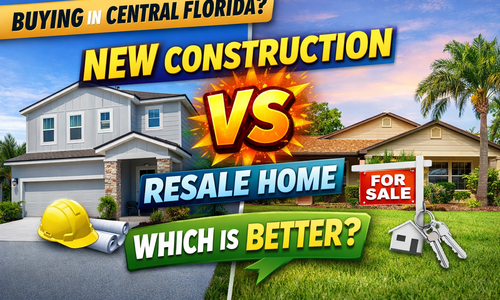 “New Construction vs Resale Homes in Central Florida: What’s Better?”