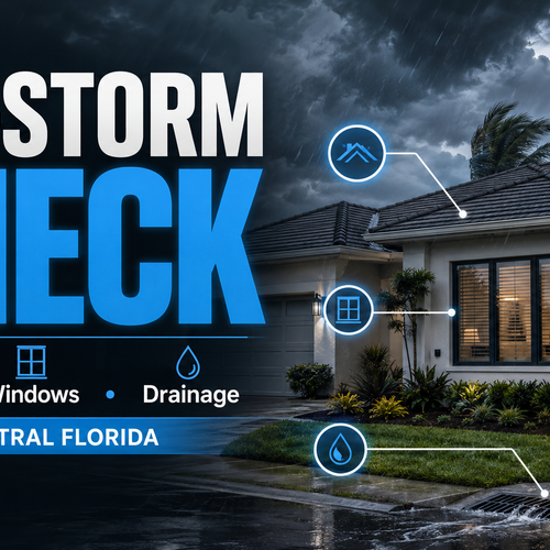 Roof, Windows, and Drainage: A Pre Storm Inspection Guide for Central Florida Homeowners