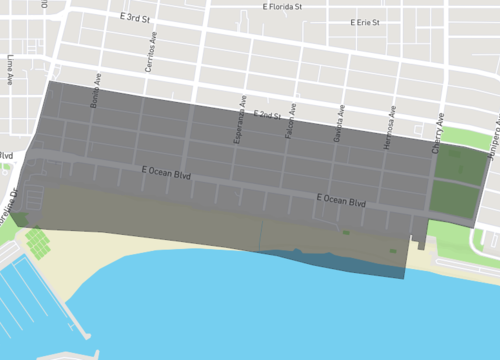 alamitos beach, The Whipple Group area of interest