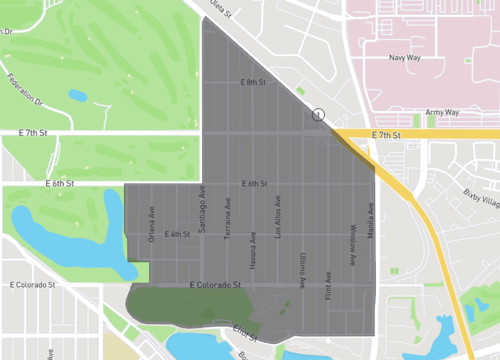 alamitos heights, The Whipple Group area of interest