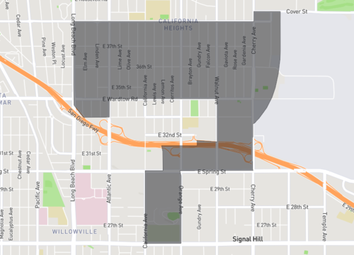 california heights, The Whipple Group area of interest