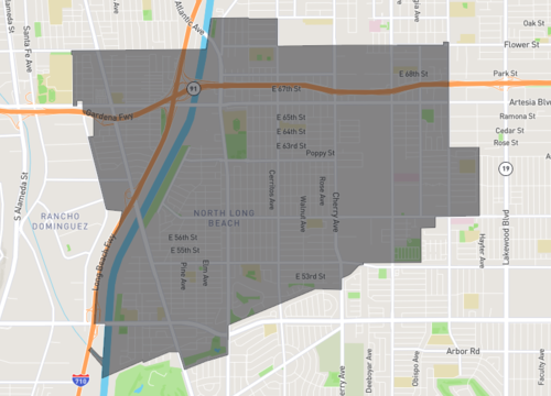north long beach, The Whipple Group area of interest