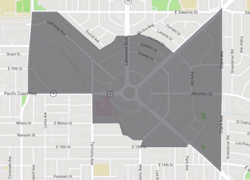 traffic circle, The Whipple Group area of interest