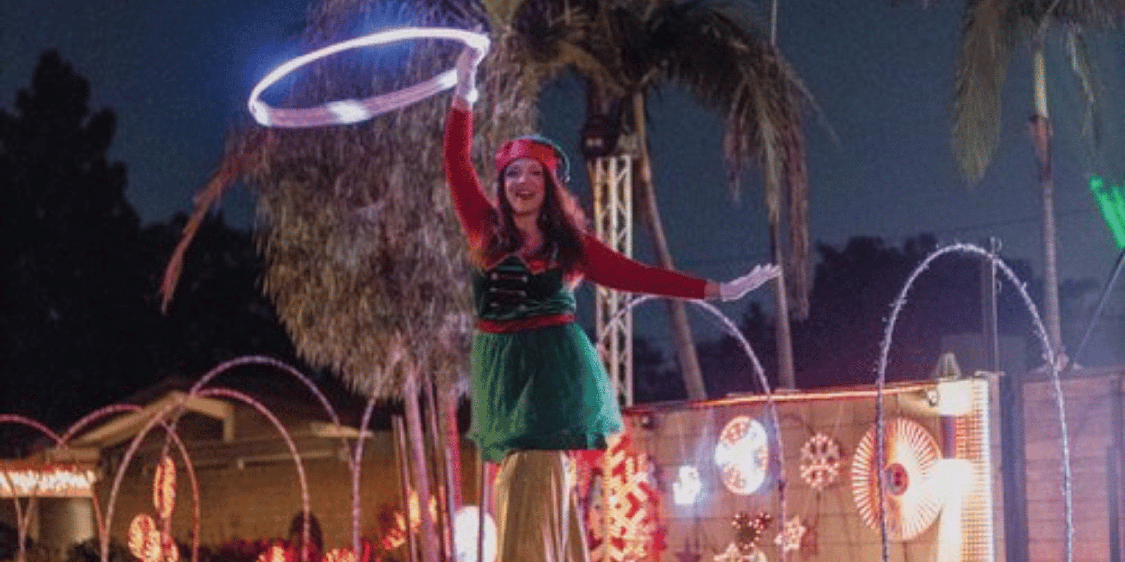 JZ LIGHT SHOW ON PATTIZ AVENUE