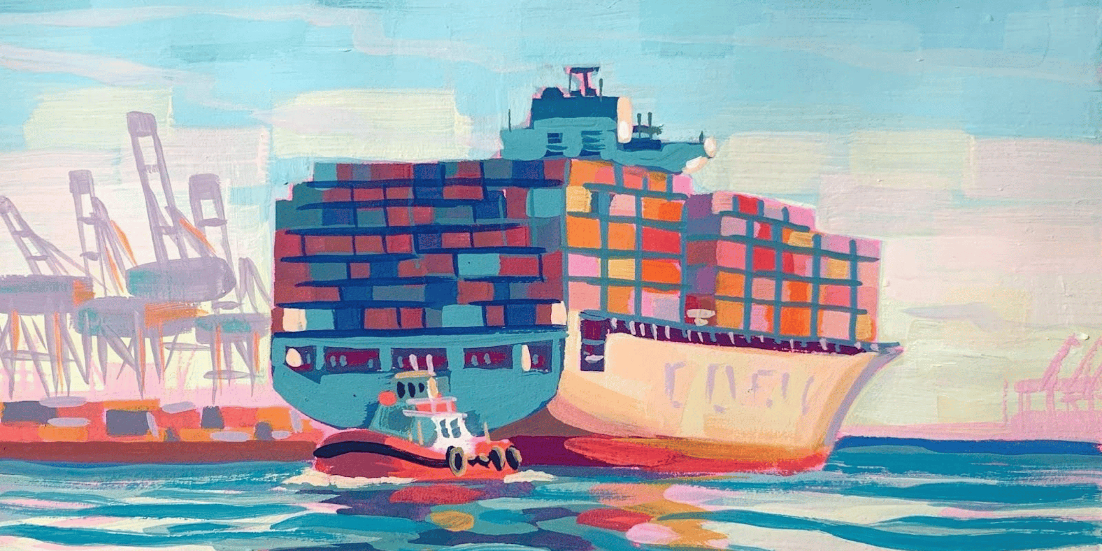 The Port of Long Beach