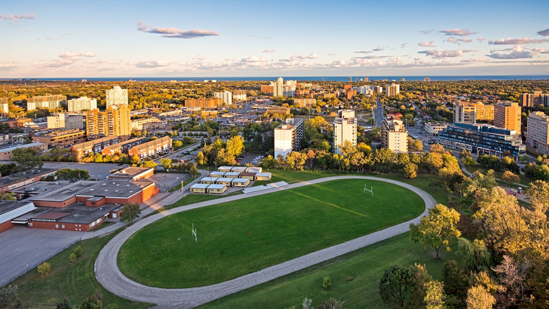 Mississauga city towards south, Ontario, Canada