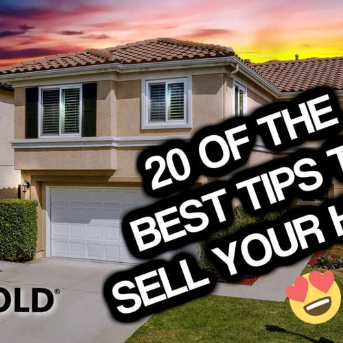 20 of the best tips to sell your home