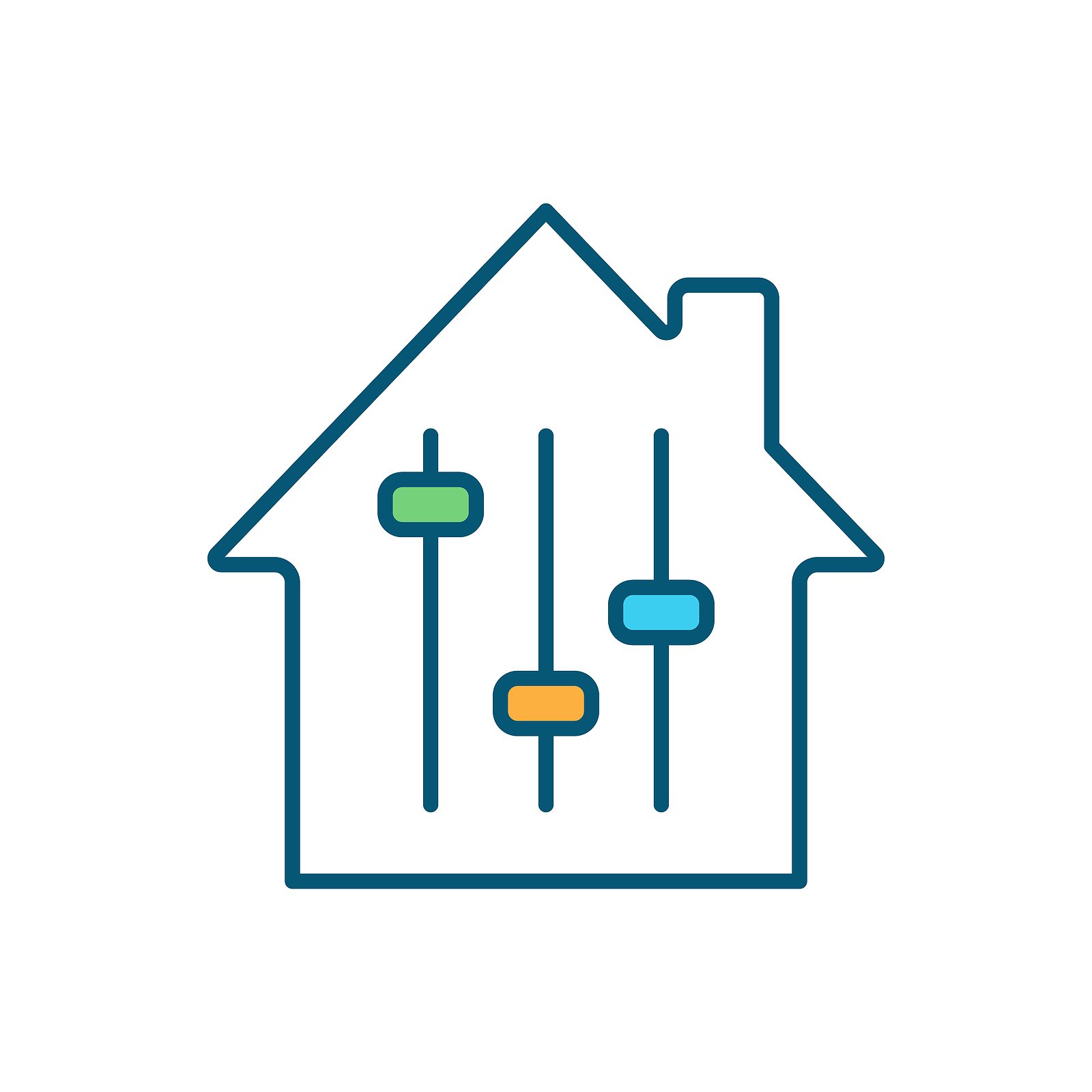 Adjustable-rate Mortgage Rgb Color Icon. Variable-rate Mortgage.