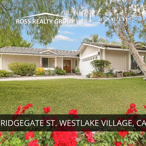 1551 Bridgegate St. Westlake Village, CA Best Real Estate Agents | Ross Realty Group
