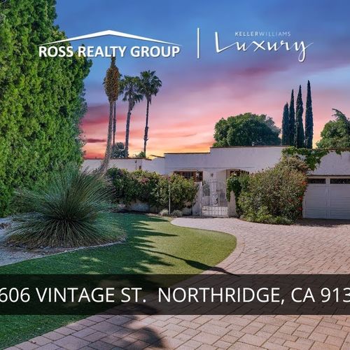 19606 Vintage St. Northridge, CA  | Ross Realty Group | Best Real Estate Agents