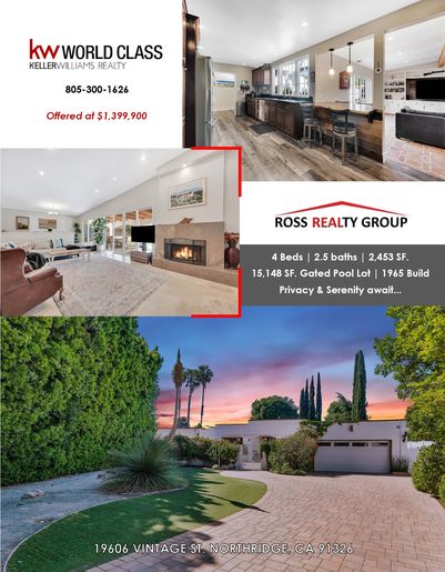 19606 Vintage St. Northridge CA 91326 - 8.5 x 11 (front)