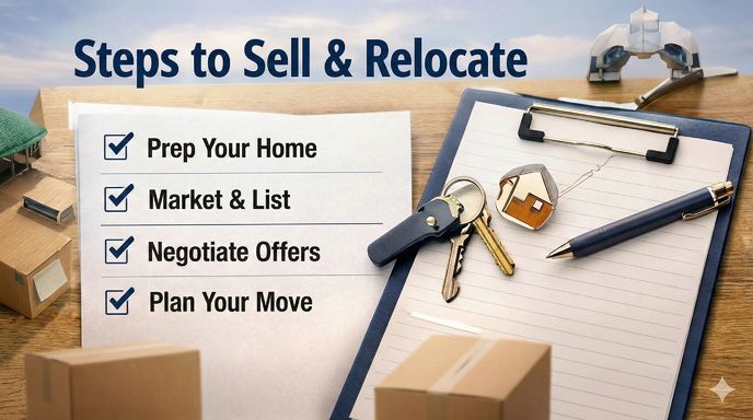 Steps to Sell & Relocate