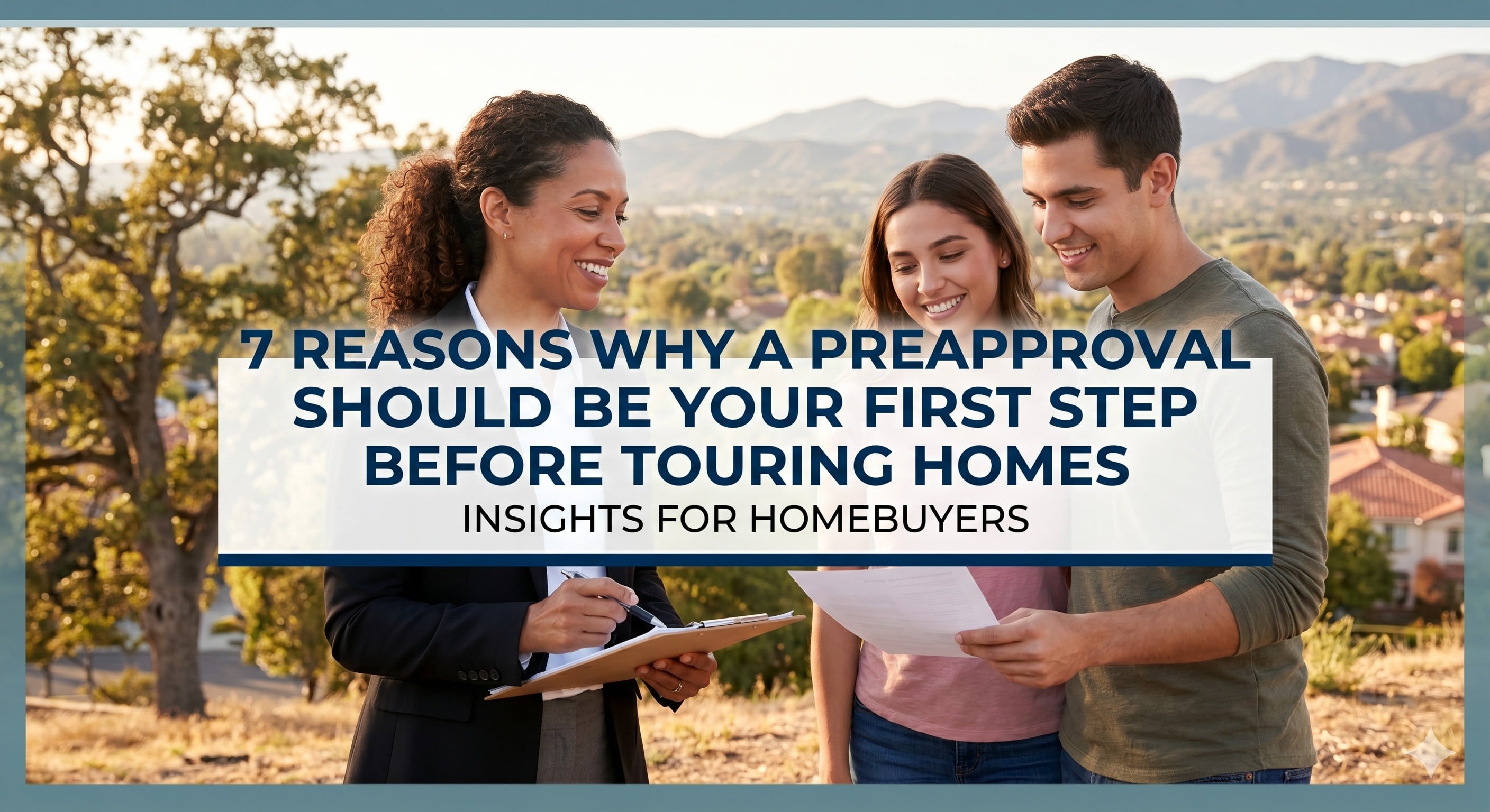 7 Reasons why a Preapproval Should Be Your First Step Before Touring Homes