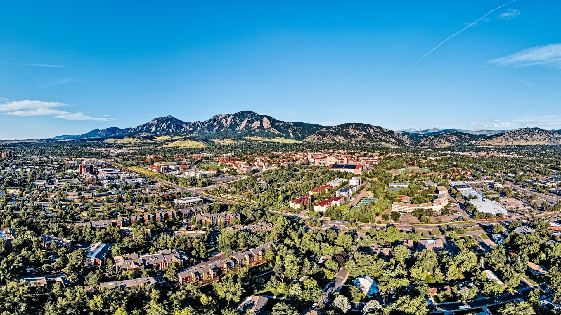 Boulder Colorado panorama