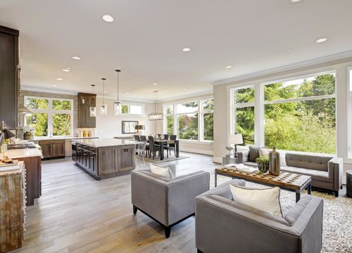 Open plan kitchen equipped with high-end appliances - Boulder Financial