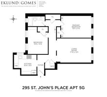 295 St. John's Place #5G Floor Plan