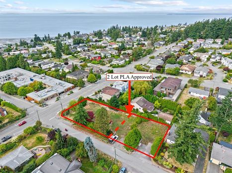 15643 Buena Vista Avenue, White Rock BC — sold development property with subdivision approval for two lots