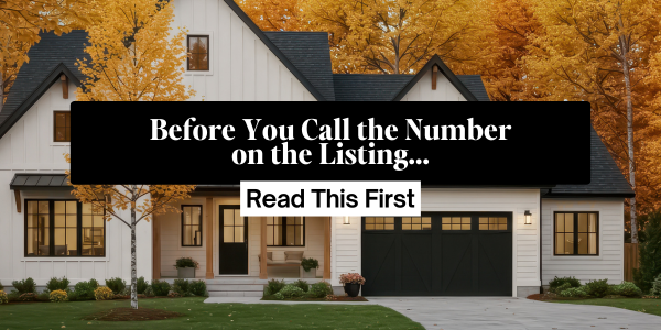 Before You Call the Number on the Listing… &hellip;