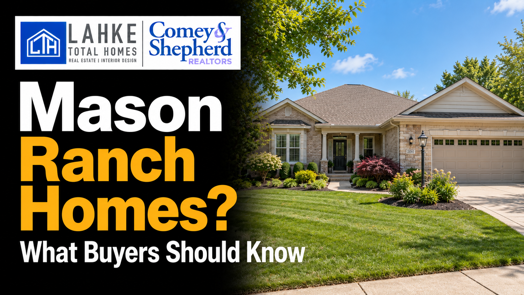 Ranch Homes for Sale in Mason OH