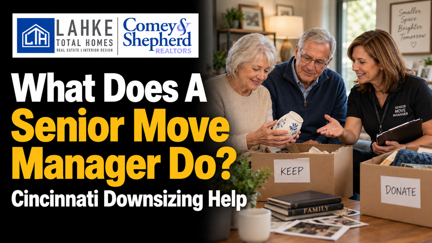 Senior Move Managers and Downsizing in Cincinnati