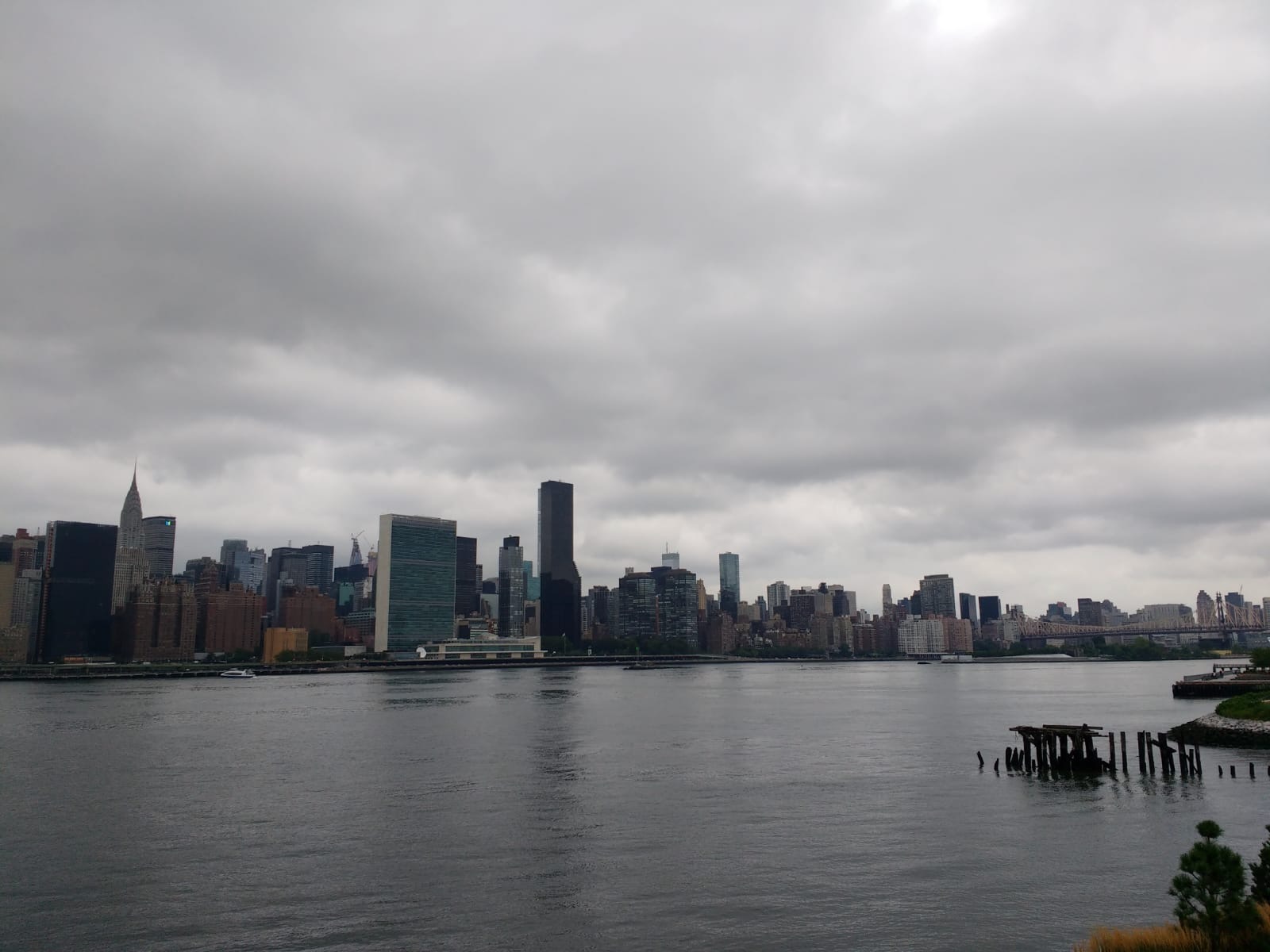 buildings on the hudson river