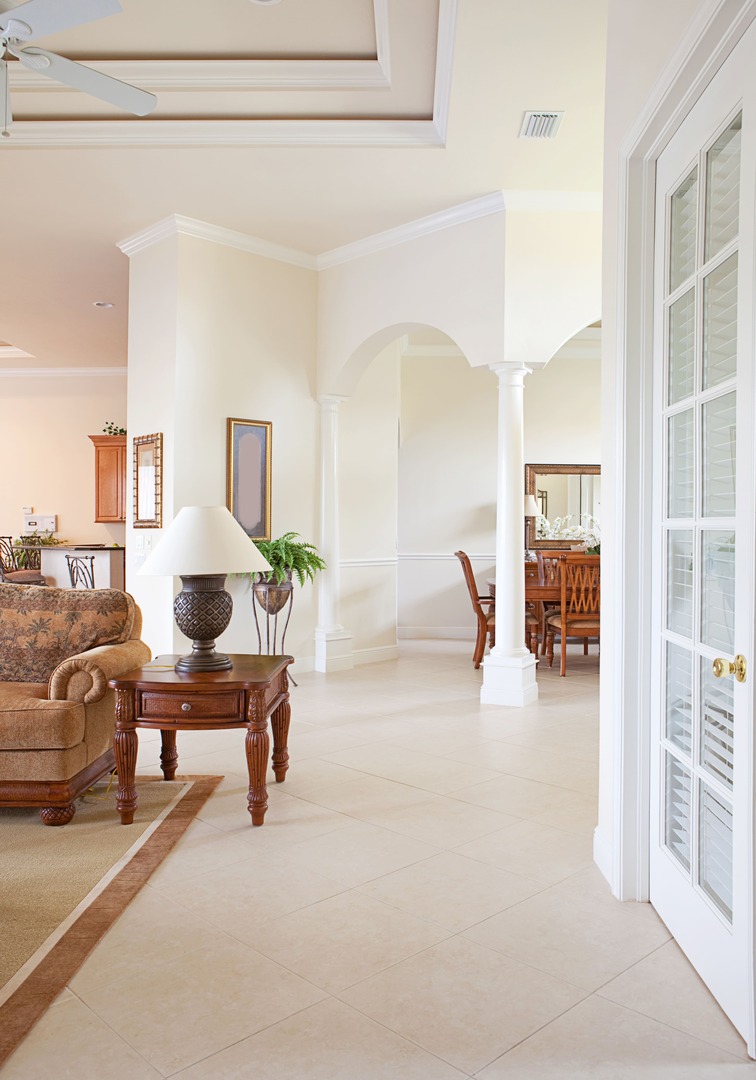white-hallway