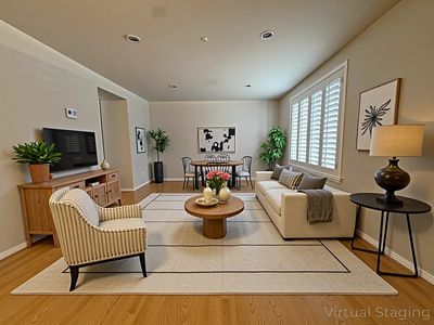 14415 Pebble Hill Ln - Living Room - Staged