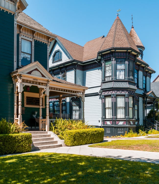 Old Victorian beautiful House.1