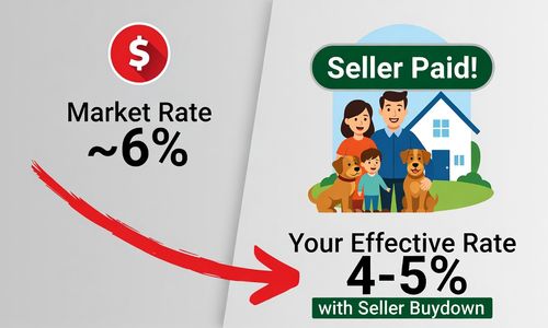 How to get a seller paid temporary rate buydown