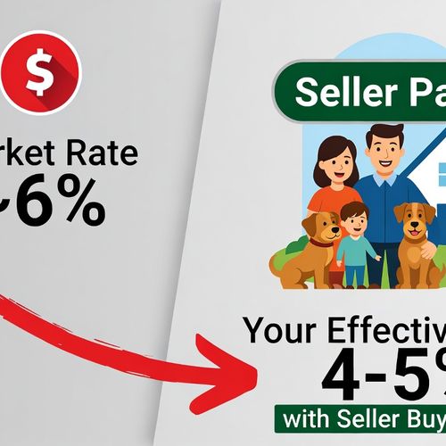 How to get a seller paid temporary rate buydown
