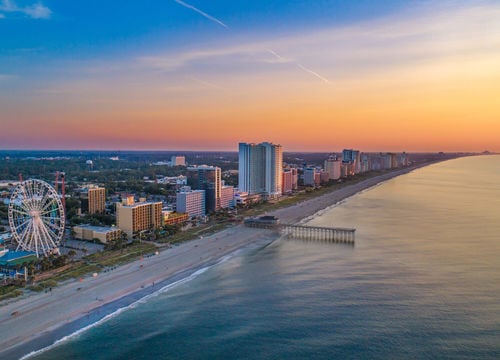Downtown Myrtle Beach South Carolina SC