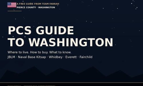 PCS Guide to Washington: Where to Live, How to Buy, What to Know