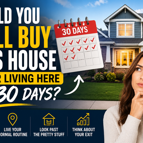 Would you still buy this home after 30 days?