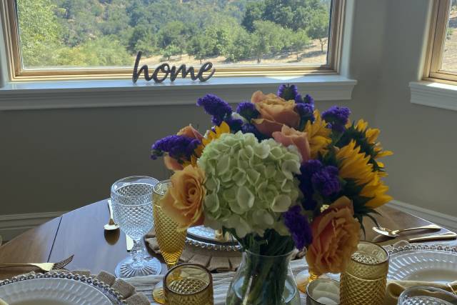 Home livingroom flowers modern blog