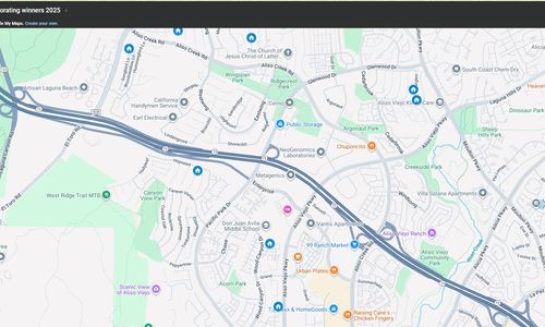 Aliso Viejo Holiday Decorating Contest