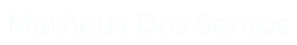 Matheus Dos Santos Logo White