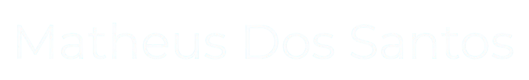 Matheus Dos Santos Logo White