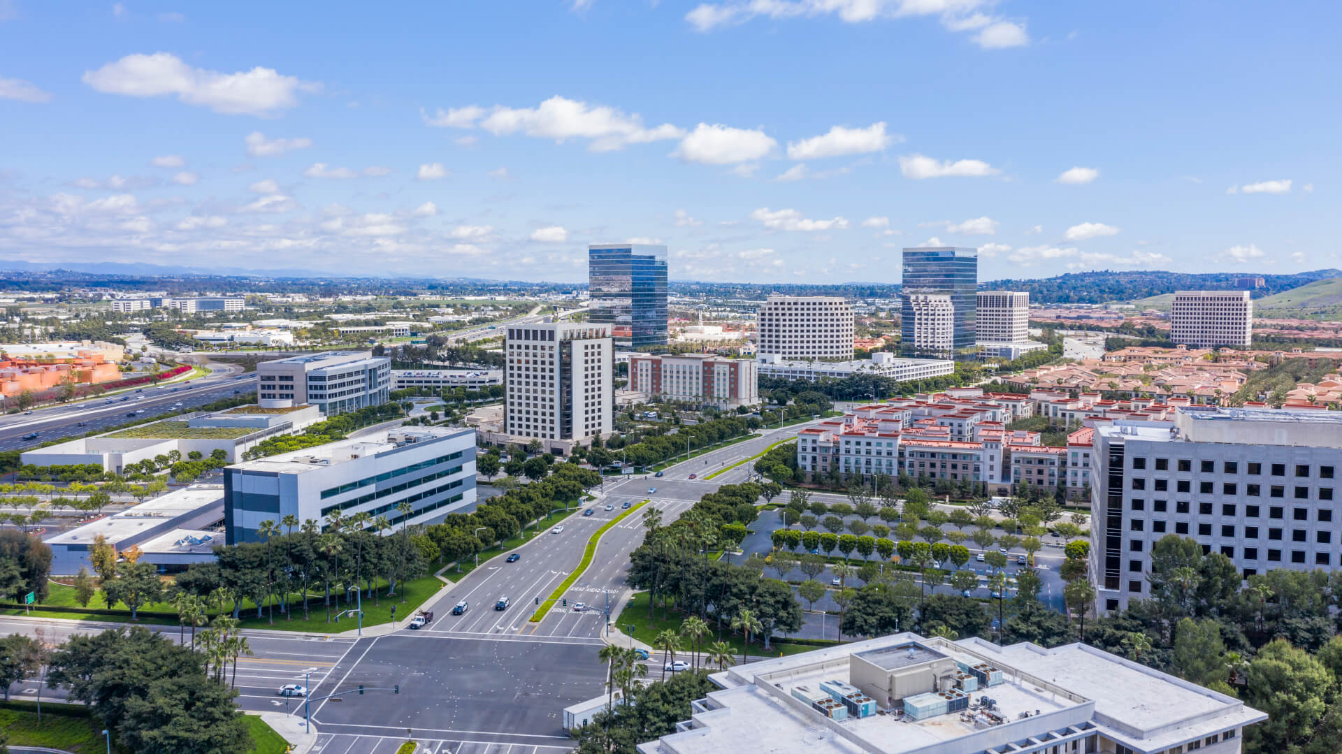 Irvine, California skyline