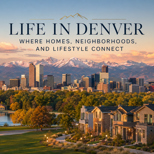 Life in Denver: Where Homes, Neighborhoods, and Lifestyle Connect