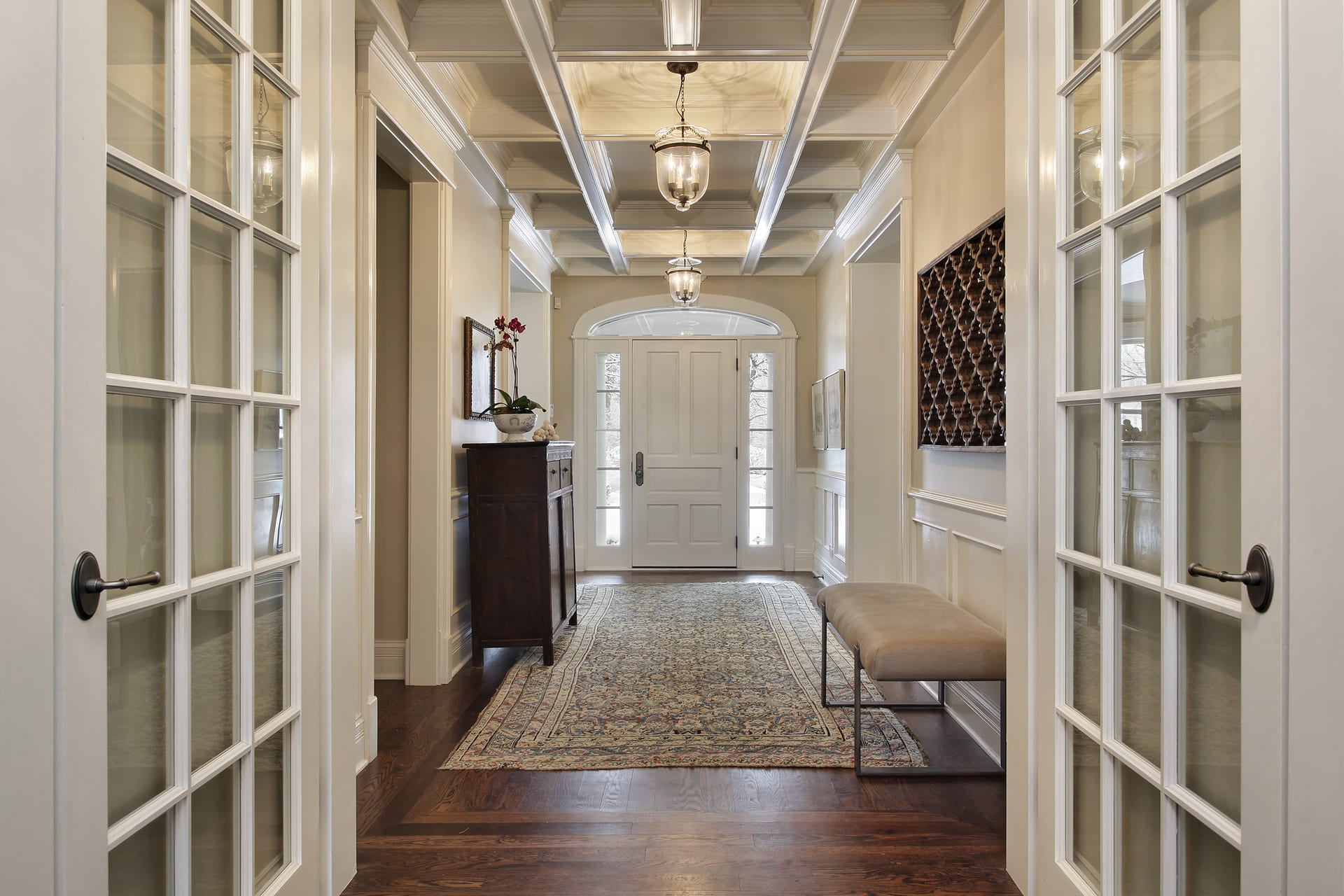 white-door-hallway